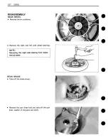 Preview for 330 page of Suzuki GS550 Service Manual