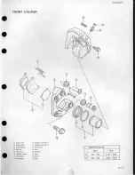 Предварительный просмотр 322 страницы Suzuki GS850G Service Manual