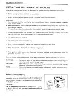 Предварительный просмотр 11 страницы Suzuki GSF 400 BANDIT Service Manual