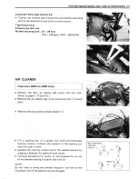 Предварительный просмотр 21 страницы Suzuki GSF 400 BANDIT Service Manual