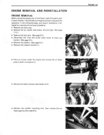 Предварительный просмотр 41 страницы Suzuki GSF 400 BANDIT Service Manual