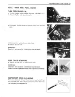 Предварительный просмотр 102 страницы Suzuki GSF 400 BANDIT Service Manual