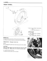 Предварительный просмотр 155 страницы Suzuki GSF 400 BANDIT Service Manual