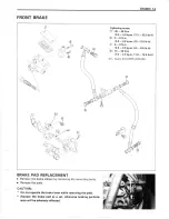 Предварительный просмотр 160 страницы Suzuki GSF 400 BANDIT Service Manual