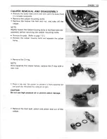 Предварительный просмотр 176 страницы Suzuki GSF 400 BANDIT Service Manual