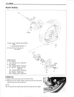 Предварительный просмотр 181 страницы Suzuki GSF 400 BANDIT Service Manual