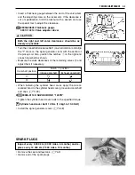 Предварительный просмотр 18 страницы Suzuki GSF1200 2001 Service Manual