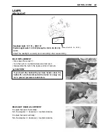 Предварительный просмотр 264 страницы Suzuki GSF1200 2001 Service Manual