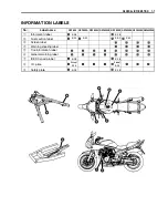 Предварительный просмотр 11 страницы Suzuki GSF650 Service Manual