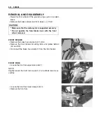 Предварительный просмотр 176 страницы Suzuki GSF650 Service Manual