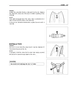 Предварительный просмотр 229 страницы Suzuki GSF650 Service Manual