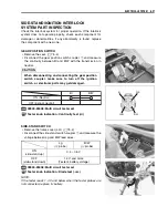 Предварительный просмотр 264 страницы Suzuki GSF650 Service Manual