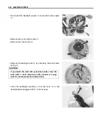 Предварительный просмотр 279 страницы Suzuki GSF650 Service Manual