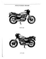 Предварительный просмотр 4 страницы Suzuki GSX 400F Service Manual