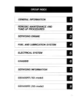 Предварительный просмотр 5 страницы Suzuki GSX 400F Service Manual