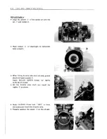 Предварительный просмотр 134 страницы Suzuki GSX 400F Service Manual