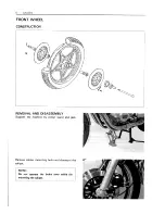 Предварительный просмотр 160 страницы Suzuki GSX 400F Service Manual