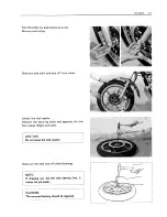 Предварительный просмотр 161 страницы Suzuki GSX 400F Service Manual