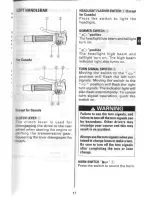 Предварительный просмотр 19 страницы Suzuki GSX 600F 2000 Owner'S Manual