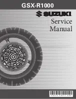 Предварительный просмотр 1 страницы Suzuki GSX-R1000 Service Manual