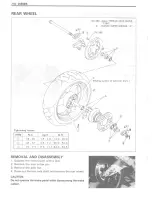 Предварительный просмотр 222 страницы Suzuki GSX-R750W 1993 Service Manual