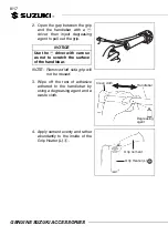 Preview for 8 page of Suzuki GSX-S1000 Installation Instructions Manual