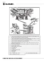 Предварительный просмотр 12 страницы Suzuki GSX-S1000 Installation Instructions Manual