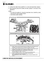 Предварительный просмотр 14 страницы Suzuki GSX-S1000 Installation Instructions Manual