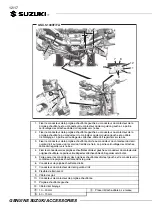 Предварительный просмотр 30 страницы Suzuki GSX-S1000 Installation Instructions Manual