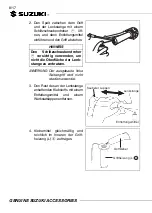 Предварительный просмотр 44 страницы Suzuki GSX-S1000 Installation Instructions Manual