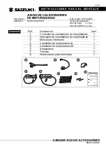 Предварительный просмотр 73 страницы Suzuki GSX-S1000 Installation Instructions Manual