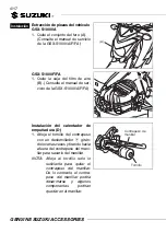 Предварительный просмотр 76 страницы Suzuki GSX-S1000 Installation Instructions Manual