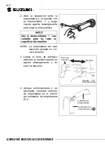 Предварительный просмотр 80 страницы Suzuki GSX-S1000 Installation Instructions Manual