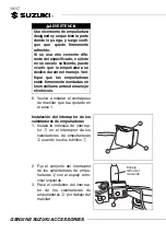 Предварительный просмотр 82 страницы Suzuki GSX-S1000 Installation Instructions Manual