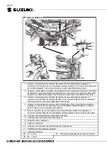 Предварительный просмотр 84 страницы Suzuki GSX-S1000 Installation Instructions Manual