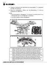 Предварительный просмотр 86 страницы Suzuki GSX-S1000 Installation Instructions Manual