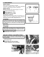 Предварительный просмотр 19 страницы Suzuki GSX1200 1999 Service Manual