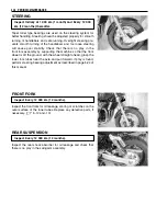 Предварительный просмотр 31 страницы Suzuki GSX1200 1999 Service Manual