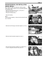 Предварительный просмотр 38 страницы Suzuki GSX1200 1999 Service Manual