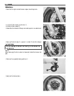 Предварительный просмотр 144 страницы Suzuki GSX1200 1999 Service Manual