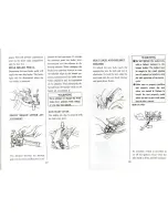 Предварительный просмотр 12 страницы Suzuki GSX25 Owner'S Manual