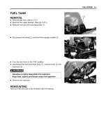 Предварительный просмотр 169 страницы Suzuki GSX600F Service Manual