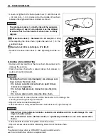 Предварительный просмотр 34 страницы Suzuki GW250 Service Manual