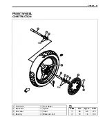 Предварительный просмотр 291 страницы Suzuki GW250 Service Manual