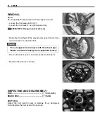 Предварительный просмотр 292 страницы Suzuki GW250 Service Manual