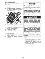 Preview for 61 page of Suzuki gw250F Owner'S Manual