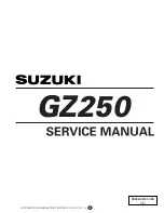 Suzuki GZ250 1999 Service Manual предпросмотр