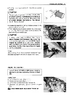 Предварительный просмотр 18 страницы Suzuki GZ250 1999 Service Manual