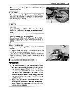 Предварительный просмотр 26 страницы Suzuki GZ250 1999 Service Manual