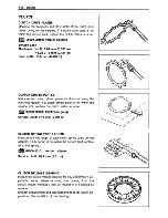 Предварительный просмотр 79 страницы Suzuki GZ250 1999 Service Manual